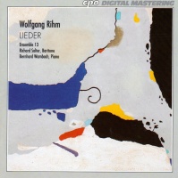 Wolfgang Rihm • Lieder CD