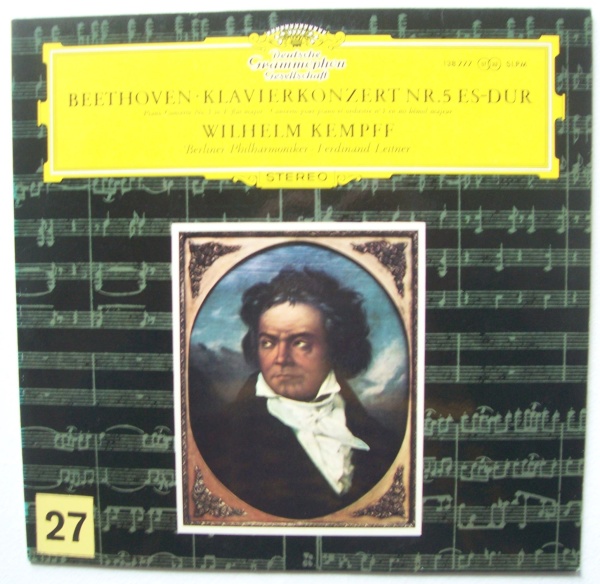 Ludwig van Beethoven (1770-1827) • Klavierkonzert Nr. 5 LP • Wilhelm Kempff