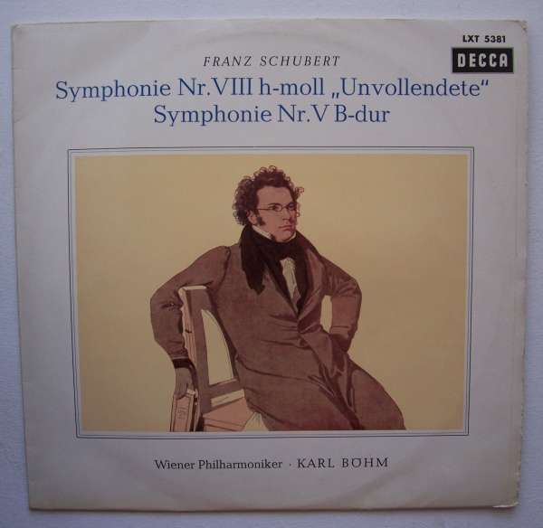 Franz Schubert (1797-1828) • Symphonie Nr. VIII h-moll Unvollendete LP • Karl Böhm