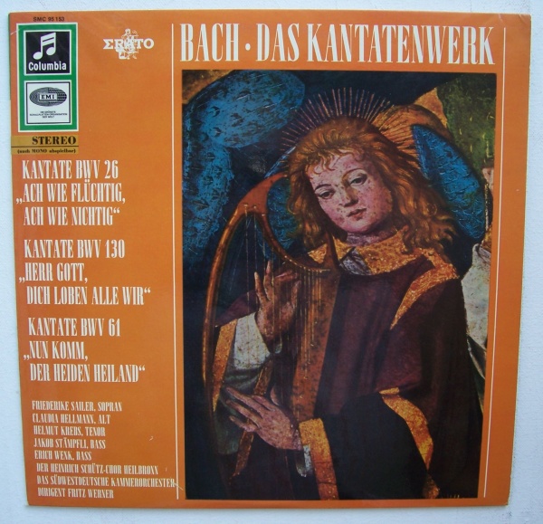 Bach (1685-1750) • Das Kantatenwerk / Kantaten BWV 26, 130 & 61 LP