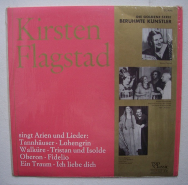Kirsten Flagstad singt Arien und Lieder LP