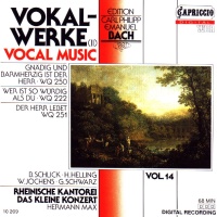 Carl Philipp Emanuel Bach (1714-1788) • Vokal Werke...