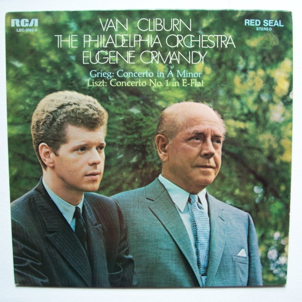 Van Cliburn & Eugene Ormandy • Edvard Grieg & Franz Liszt LP