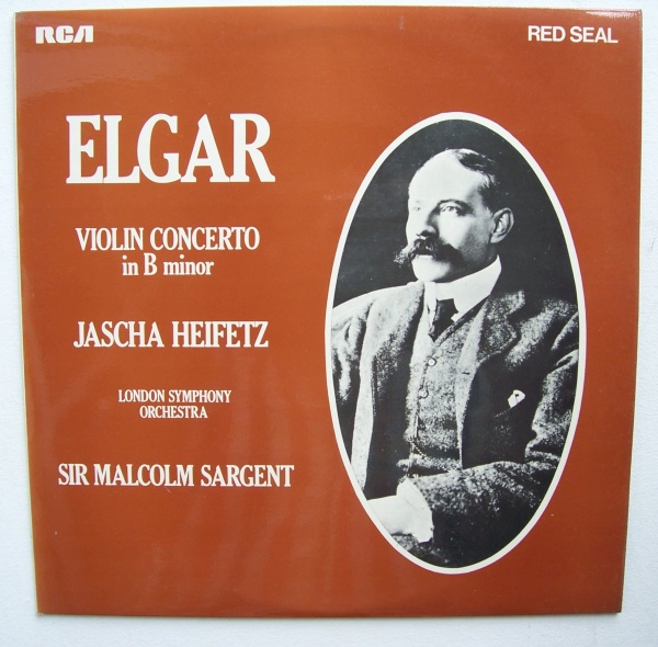 Edward Elgar (1857-1934) - Violin Concerto in B minor LP - Jascha Heifetz