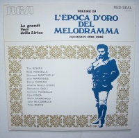 LEpoca dOro del Melodramma • Volume 10 LP