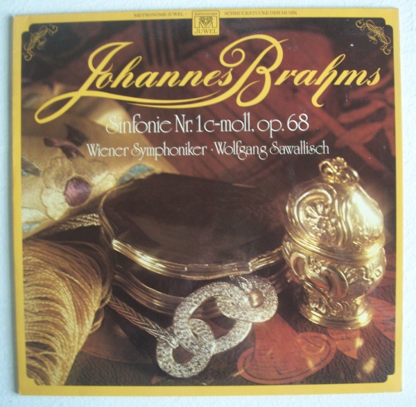 Brahms (1833-1897) • Sinfonie Nr. 1 c-moll op. 68 LP • Wolfgang Sawallisch