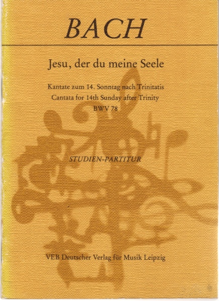 Johann Sebastian Bach (1685-1750) • Jesu, der du meine Seele