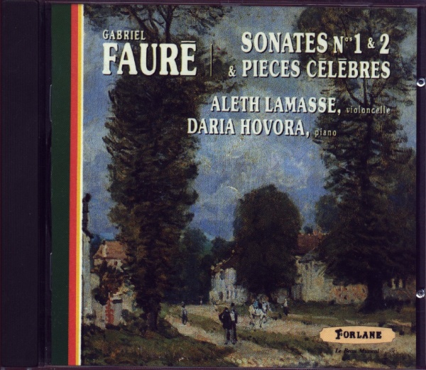 Gabriel Fauré (1845-1924) -  Sonates Nos. 1 & 2 for Violoncello CD