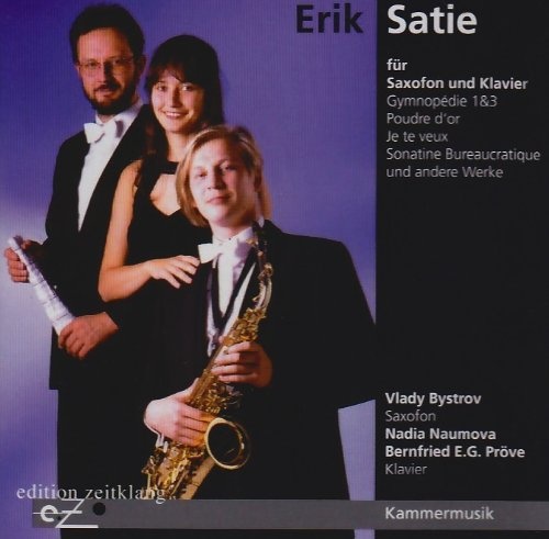 Erik Satie (1866-1925) • Für Saxofon und Klavier CD