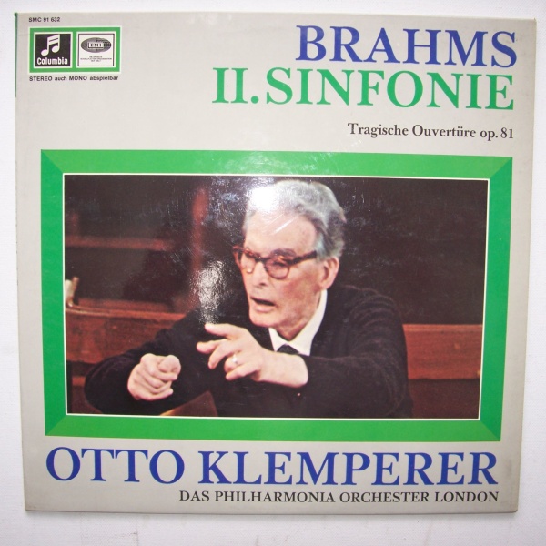 Otto Klemperer: Johannes Brahms (1833-1897) • II. Sinfonie LP