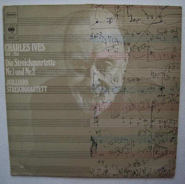 Charles Ives (1874-1954) - Die Streichquartette Nr. 1 und Nr. 2 LP - Juilliard Streichquartett