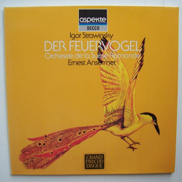 Igor Stravinsky (1882-1971) • Der Feuervogel LP • Ernest Ansermet