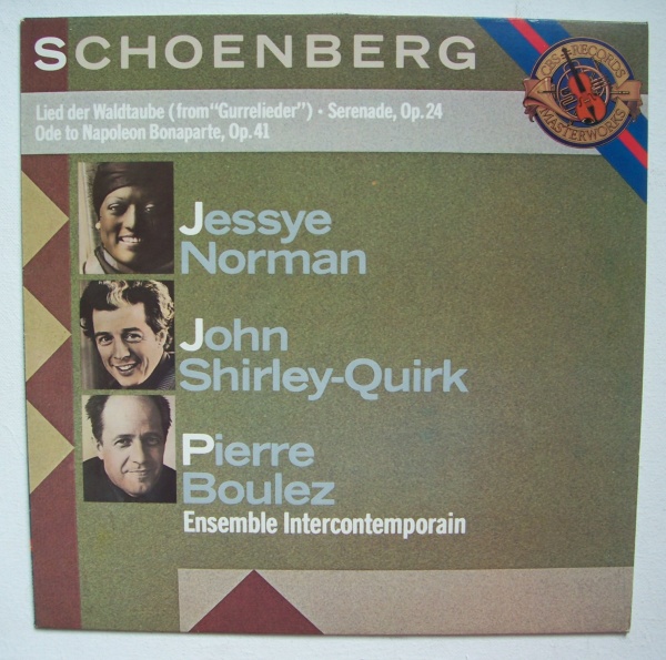 Jessye Norman, John Shirley-Quirk: Schönberg (1874-1951) • Lied der Waldtaube LP