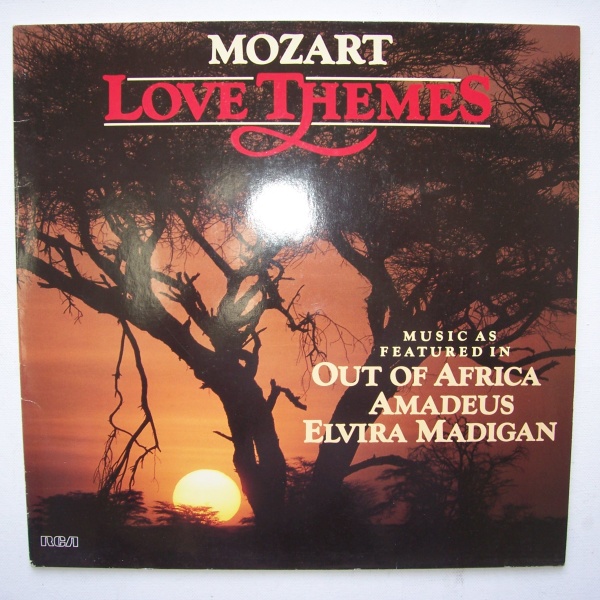 Wolfgang Amadeus Mozart (1756-1791) • Love Themes LP