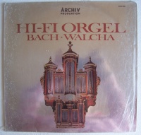 Johann Sebastian Bach (1685-1750) • Hi-Fi Orgel LP...