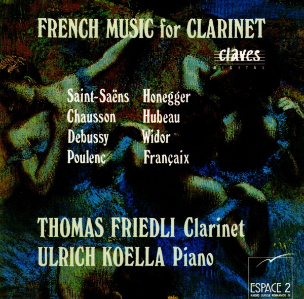 French Music for Clarinet CD