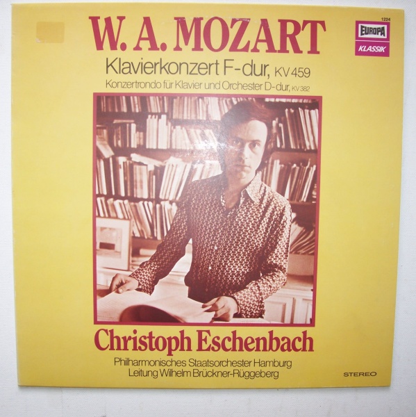 Christoph Eschenbach: Wolfgang Amadeus Mozart (1756-1791) • Klavierkonzert LP