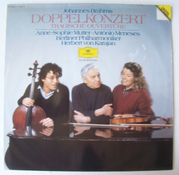 Anne-Sophie Mutter & António Meneses: Brahms (1833-1897) • Doppelkonzert LP