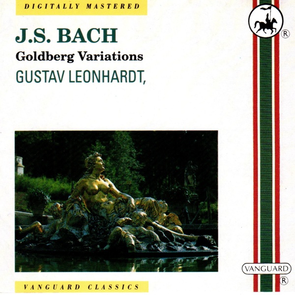 Johann Sebastian Bach (1685-1750) • Goldberg Variations CD • Gustav Leonhardt