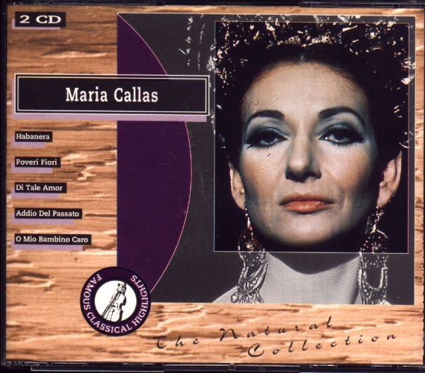 Maria Callas • The natural Collection 2 CDs
