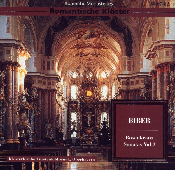 Heinrich Ignaz Franz Biber (1644-1704) • Rosenkranz Sonatas Vol. 2 CD • Susanne Lautenbacher