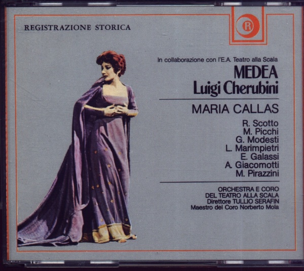 Maria Callas: Luigi Cherubini (1760-1842) • Medea 2 CDs