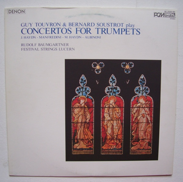 Guy Touvron & Bernard Soustrot play Concertos for Trumpets LP