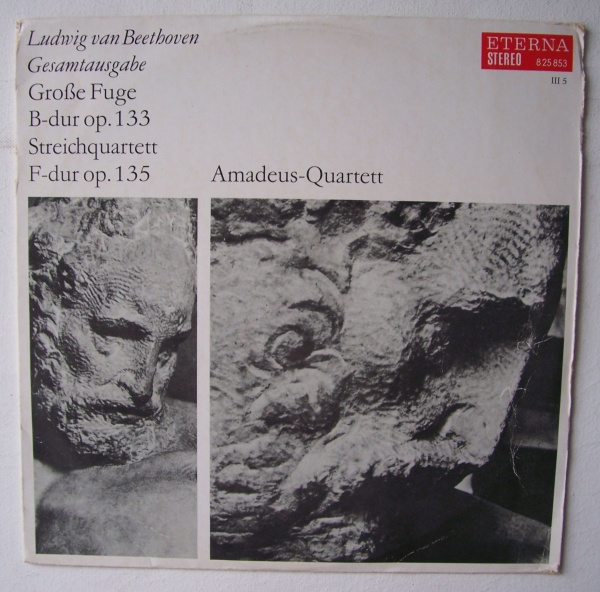 Ludwig van Beethoven (1770-1827) • Große Fuge B-Dur op. 133 LP • Amadeus-Quartett