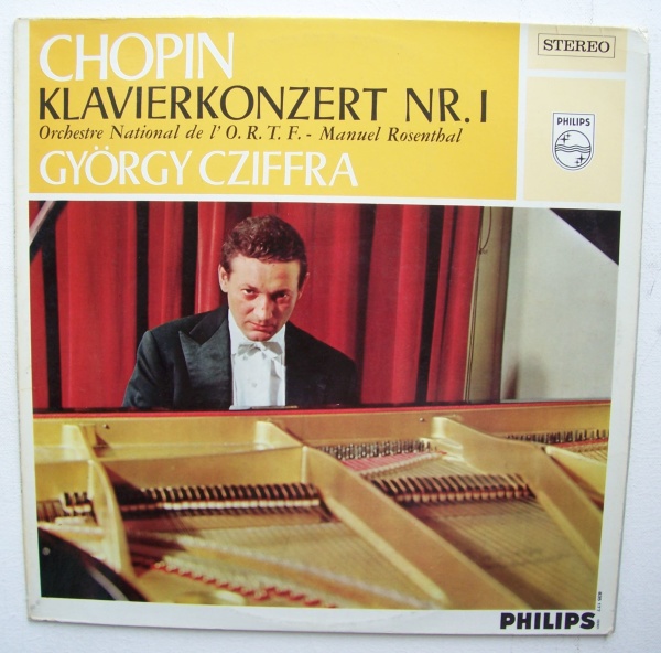 György Cziffra: Frédéric Chopin (1810-1849) • Klavierkonzert Nr. 1 LP