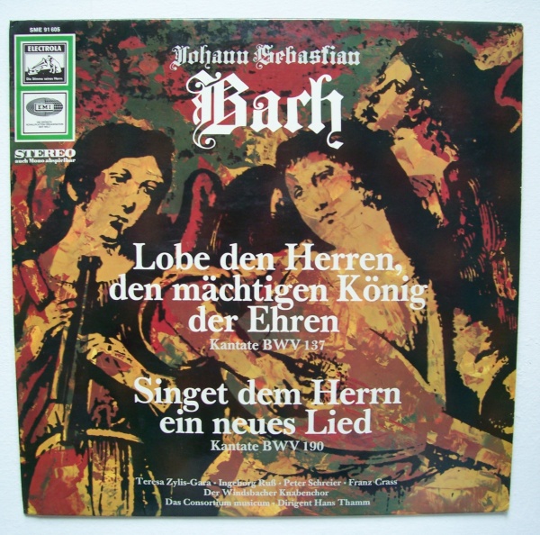 Bach (1685-1750) • Lobe den Herren, den mächtigen König der Ehren LP