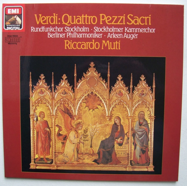 Giuseppe Verdi (1813-1901) • Quattro Pezzi Sacri LP • Riccardo Muti