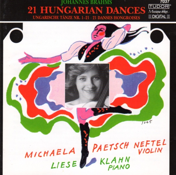 Michaela Paetsch: Johannes Brahms (1833-1897) • 21 Hungarian Dances CD