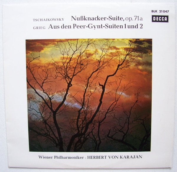Peter Tchaikovsky (1840-1893) • Nußknacker-Suite op. 71a LP • Herbert von Karajan