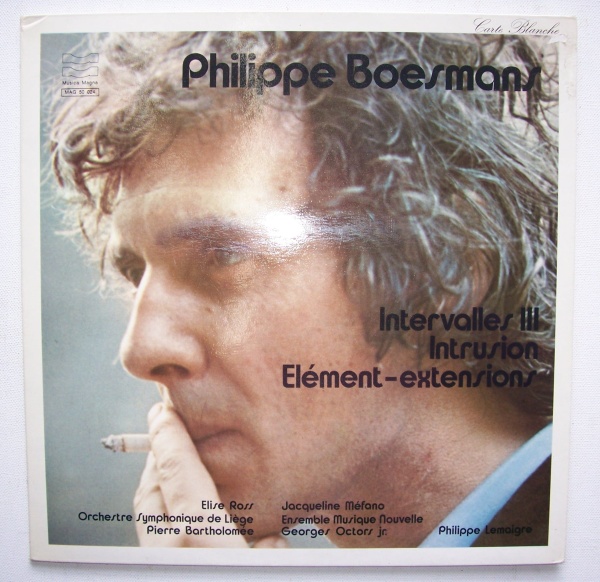 Philippe Boesmans • Intervalles III LP