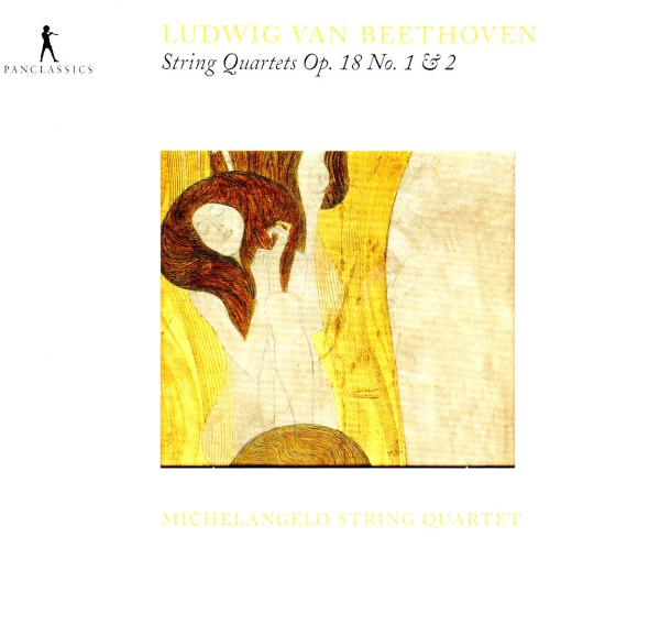 Beethoven (1770-1827) • String Quartets op. 18 No. 1 & 2 CD • Michelangelo String Quartet