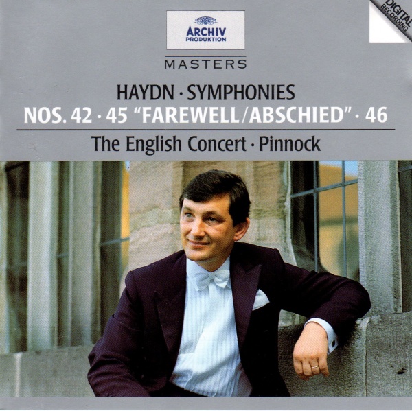 Trevor Pinnock: Haydn (1732-1809) - Symphonies Nos. 42, 45 Farewell / Abschied, 46 CD