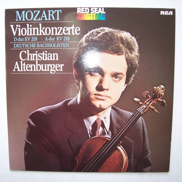 Christian Altenburger: Wolfgang Amadeus Mozart (1756-1791) - Violinkonzerte LP