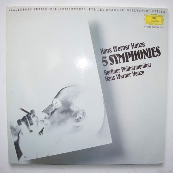 Hans Werner Henze (1926-2012) • 5 Symphonies 2 LPs