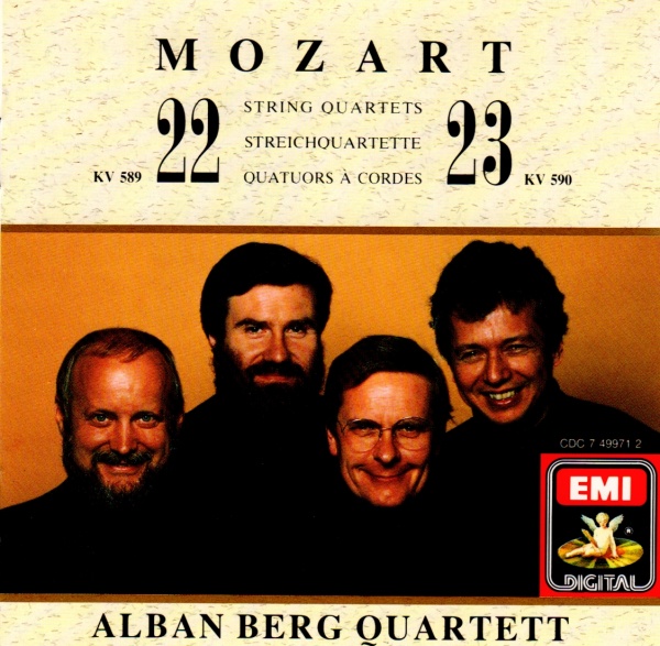 Alban Berg Quartett: Wolfgang Amadeus Mozart (1756-1791) - String Quartets 22 & 23 CD