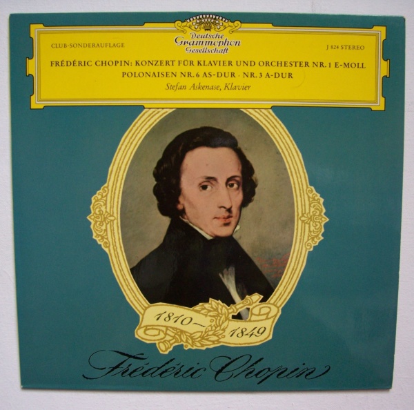 Frédéric Chopin (1810-1849) • Konzert für Klavier Nr. 1 LP • Stefan Askenase