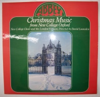 Christmas Music from New College Oxford LP
