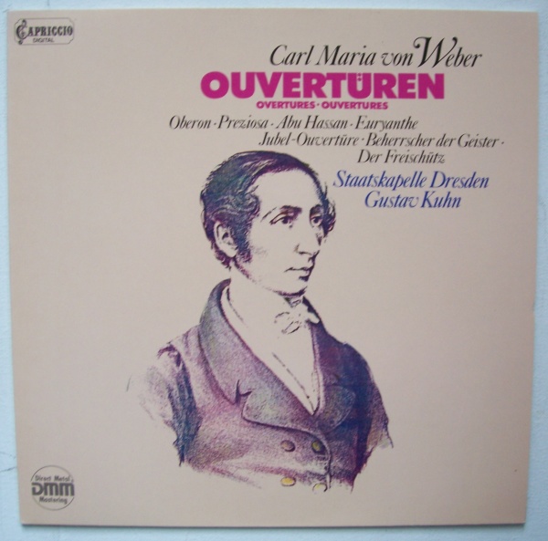 Carl Maria von Weber (1786-1826) - Ouvertüren / Overtures LP