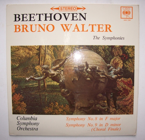 Ludwig van Beethoven (1770-1827) • Symphony No. 8 & Finale No. 9 LP • Bruno Walter