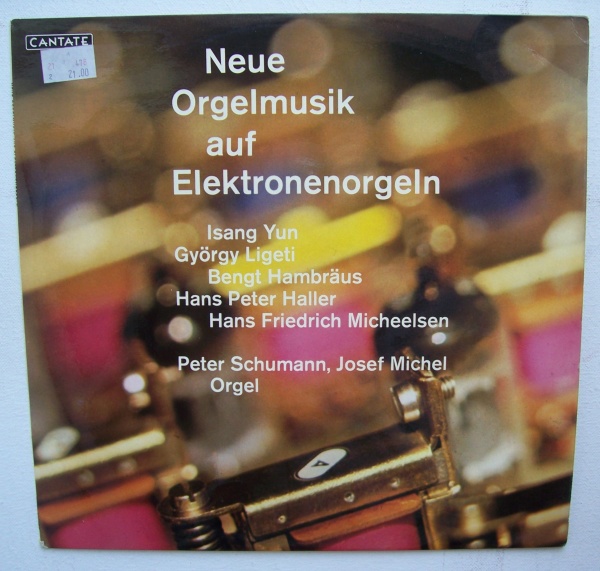 Neue Orgelmusik auf Elektronenorgeln LP