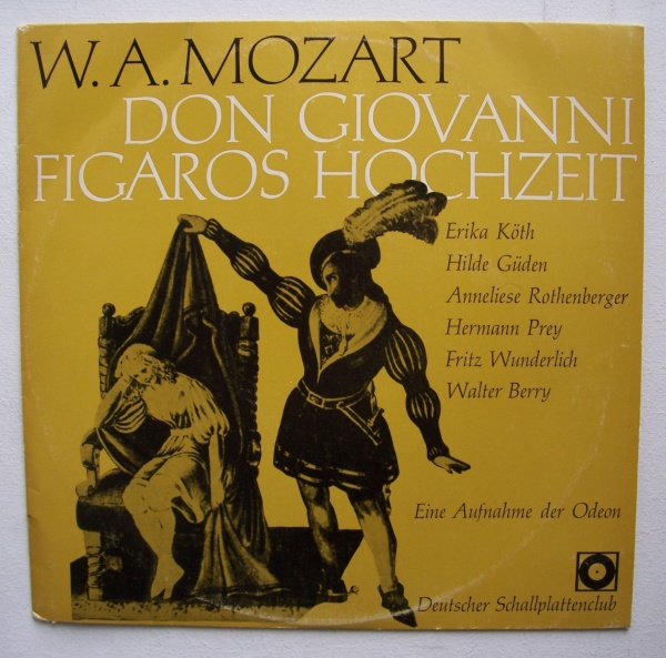 Wolfgang Amadeus Mozart (1756-1791) • Don Giovanni - Figaros Hochzeit LP