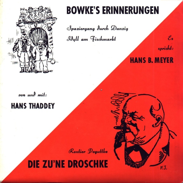 Hans Thaddey • Bowkes Erinnerungen 7"
