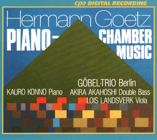 Hermann Goetz (1840-1876) • Piano Chamber Music 2 CDs