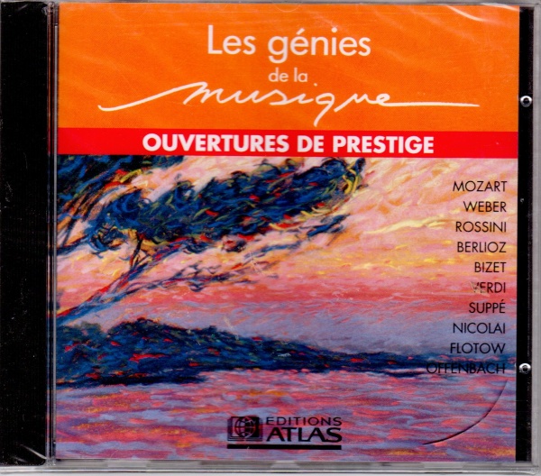 Les génies de la musique • Ouvertures de Prestige CD
