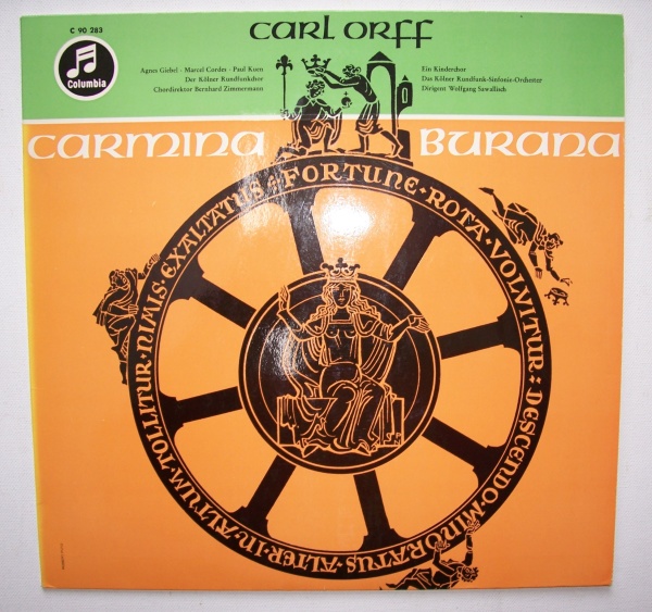 Carl Orff (1895-1982) – Carmina Burana LP - Wolfgang Sawallisch