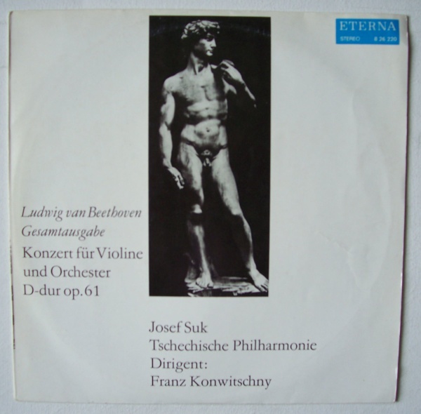 Ludwig van Beethoven (1770-1827) • Violinkonzert LP • Josef Suk